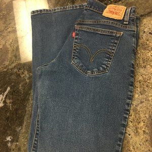 Levi Relaxed 550 Boot Cut Jeans - Size 10 Long